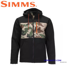 Худи Simms Rogue Hoody CX Woodland Camo размер XL